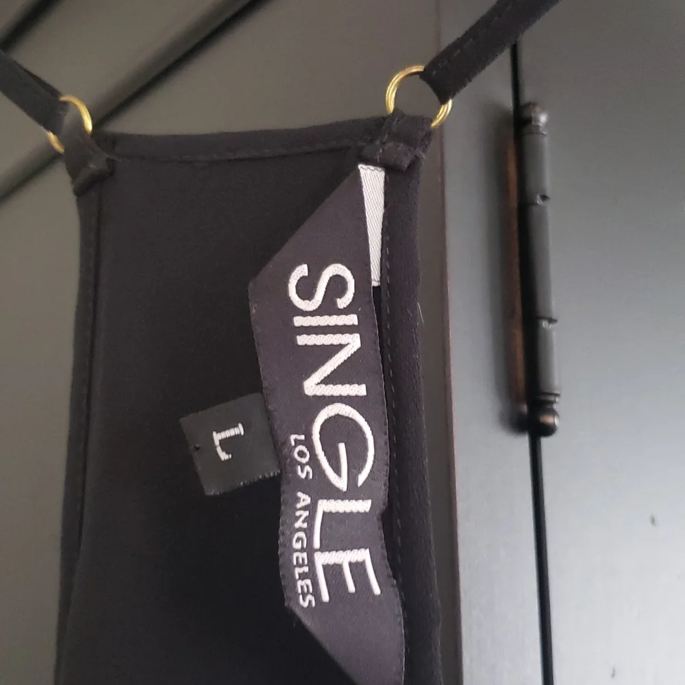Single brand of Los Angeles embroidered camisole - Picture 2 of 7